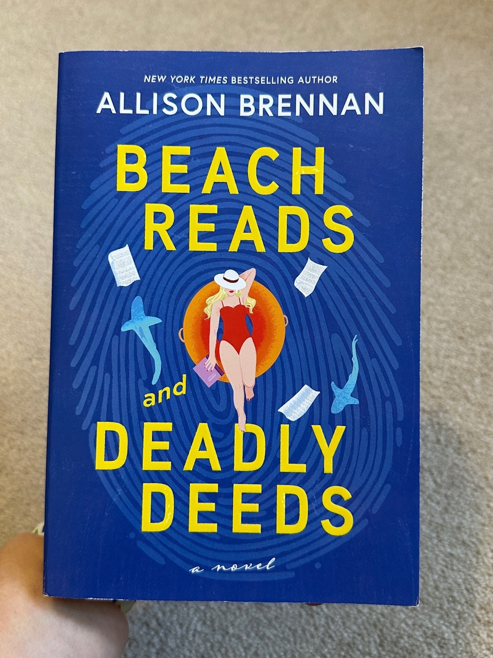 3/$15 Beach Reads and Deadly Deeds, by Allison Brennan (2025) softcover novel